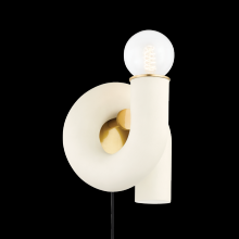 Mitzi Orange HL725201-AGB/TCR - JOLIE Plug-in Sconce