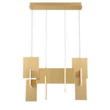 Eurofase Blue US 37345-013 - COBURG,CHANDELIER,LED,LNR,GOLD