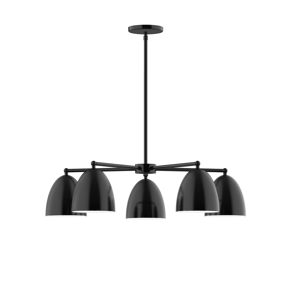 5-Light Jill Chandelier, Clay