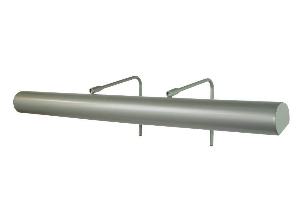 32" Gallery LED picture light, Satin Silver