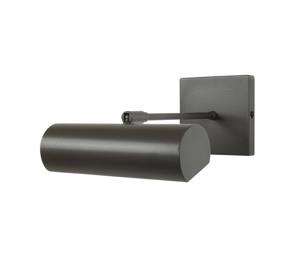 8" Gallery Direct Wire LED picture light, Bronze Matte