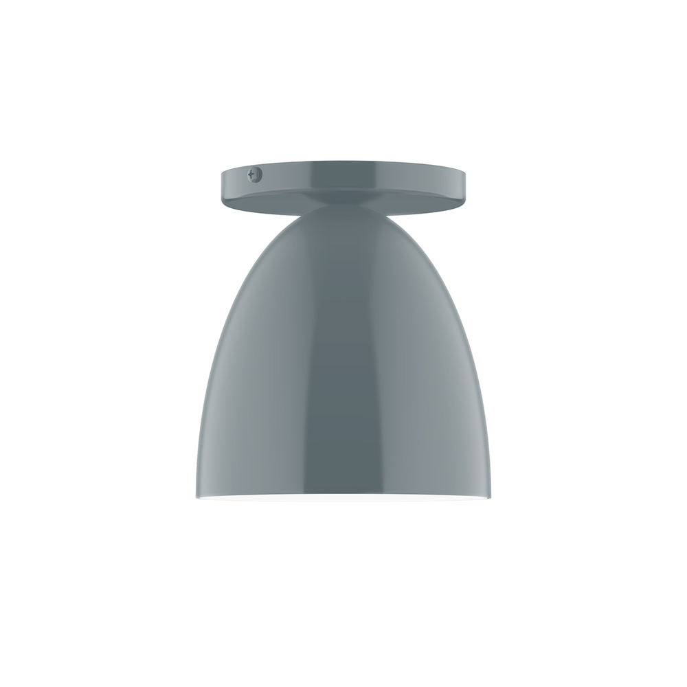 6" Jill Flush Mount, Cream