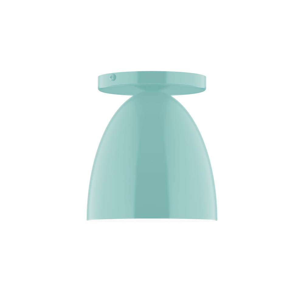 6" Jill Flush Mount, Cream