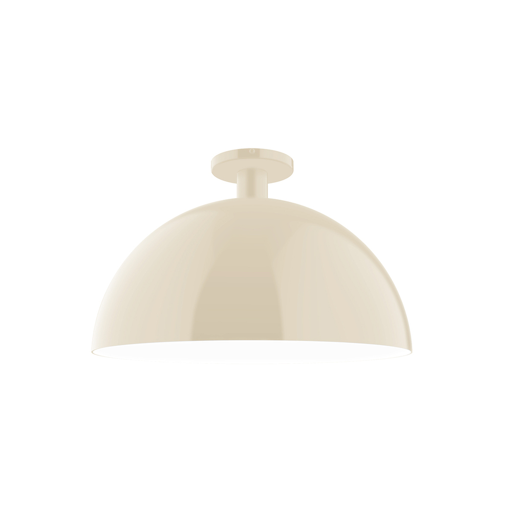 18" Ray Flush Mount, Cream