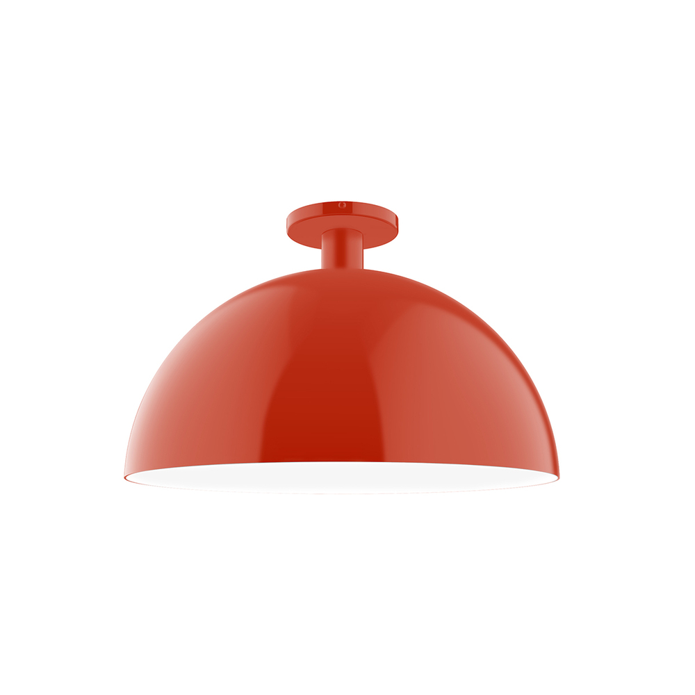 18" Ray Flush Mount, Vermillion