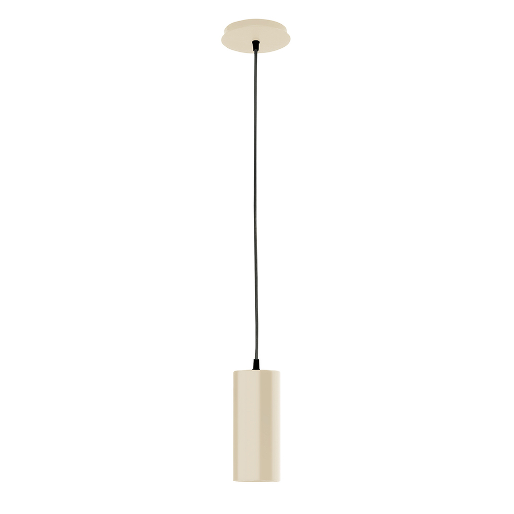 3.5" Jordan shade, white cord with canopy, Silk Gray