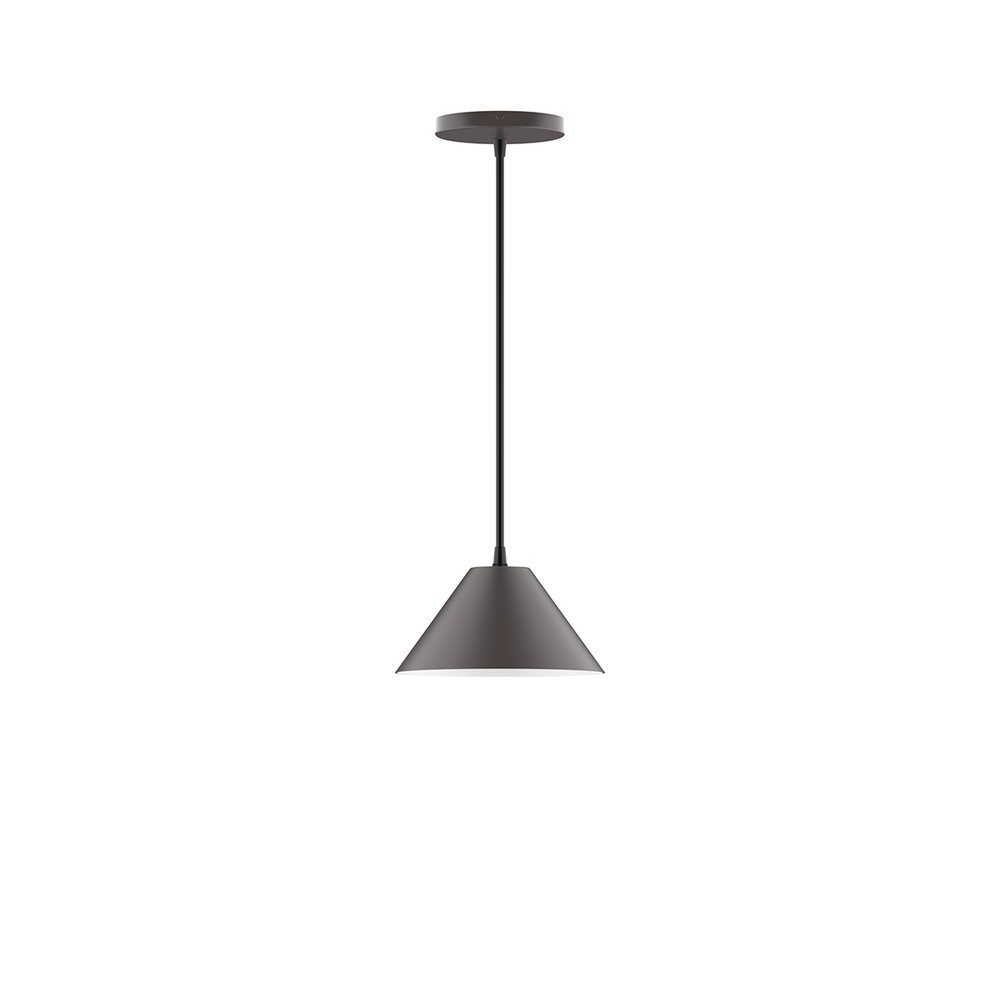 8" Pinnacle Pendant, Bronze Matte