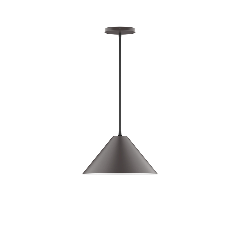 12" Pinnacle Pendant, Bronze Matte