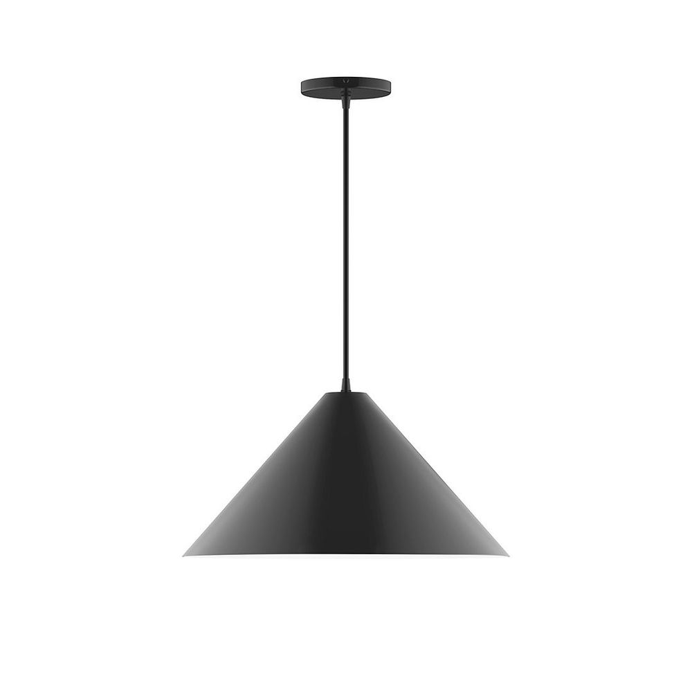 18" Pinnacle Pendant, Black