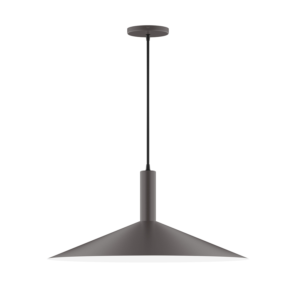 24" Zing Pendant, Bronze Matte