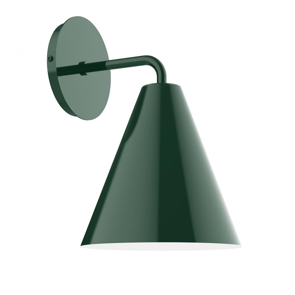 Jynx wall sconce, Forest Green
