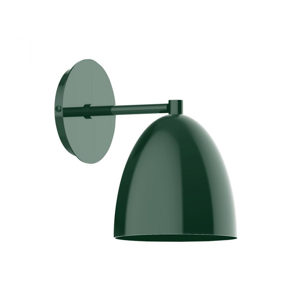 Jill wall sconce, Forest Green