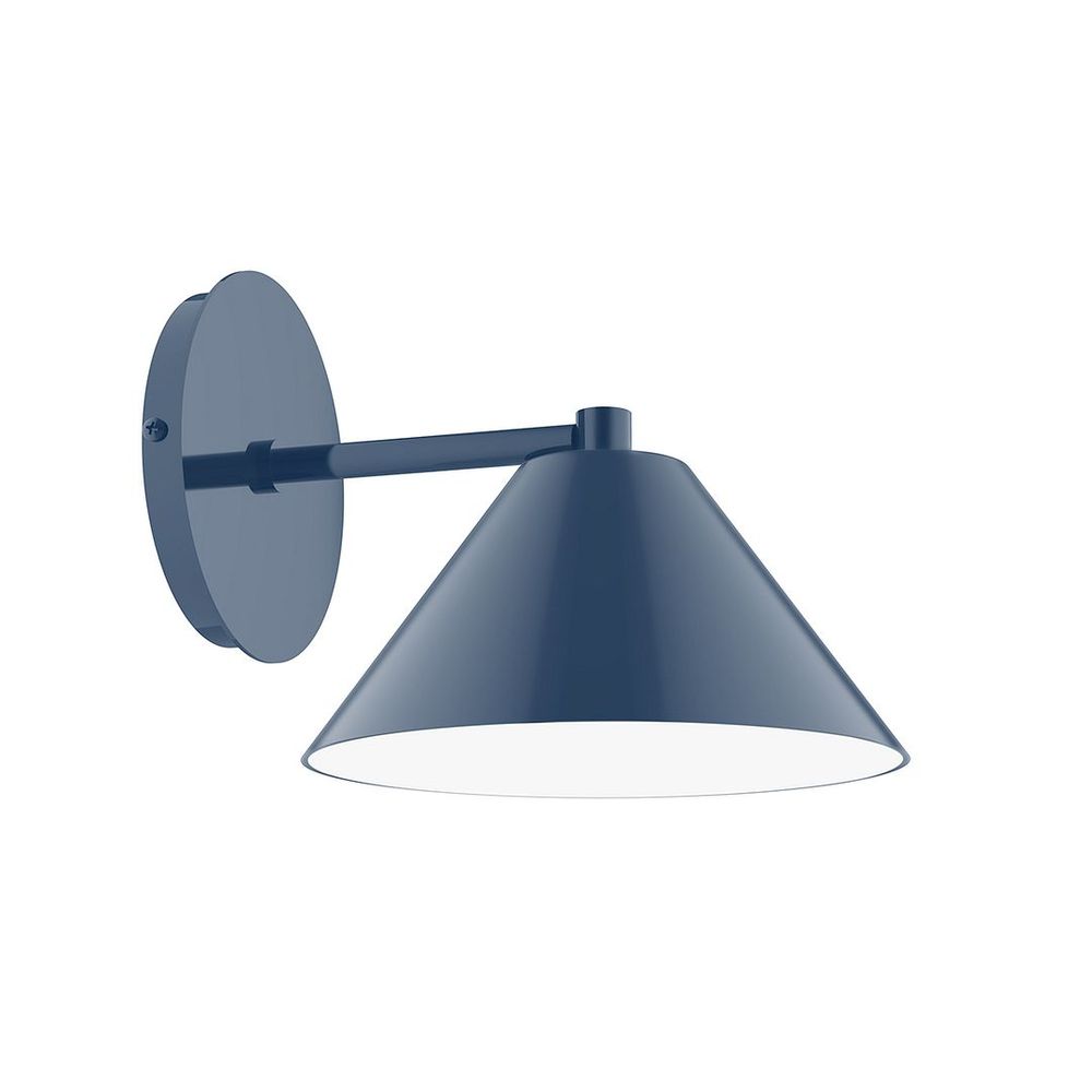 8" Pinnacle Wall Sconce, Navy