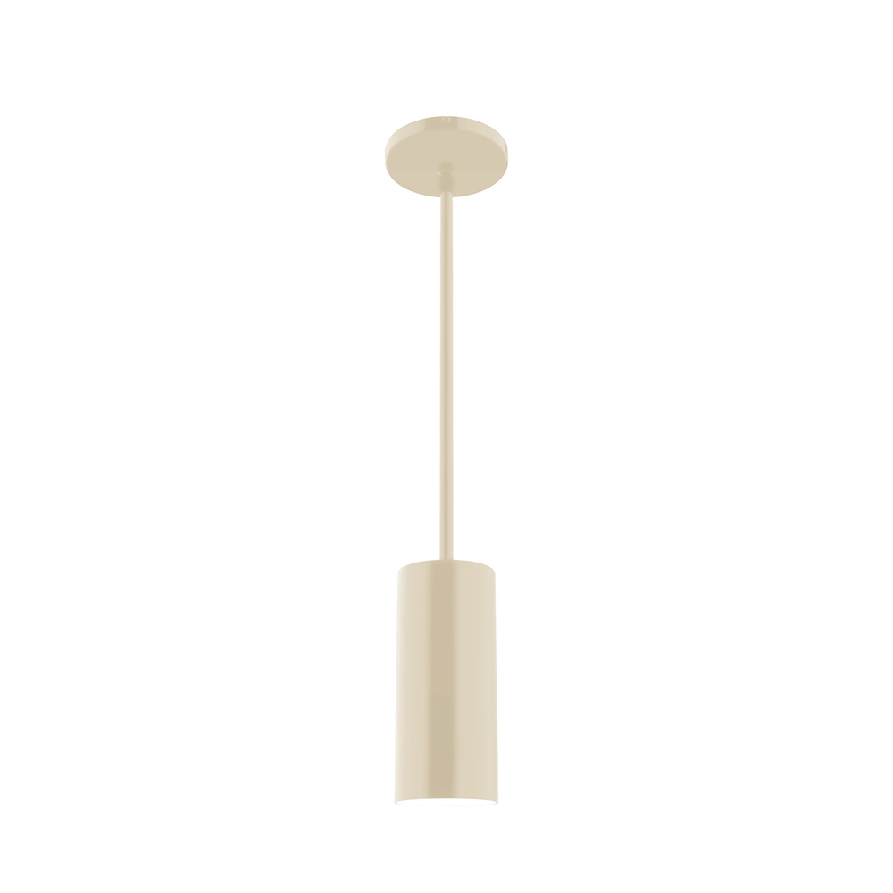 3.5" Jordan Stem Hung Pendant, Cream