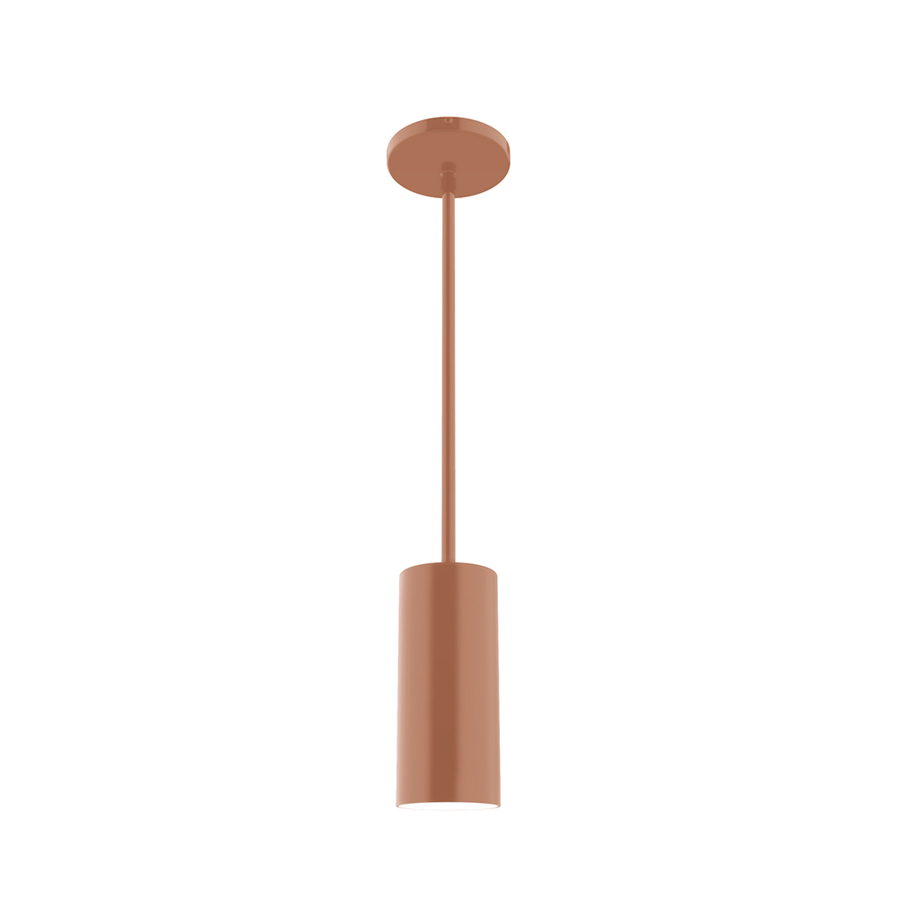 3.5" Jordan Stem Hung Pendant, Terracotta