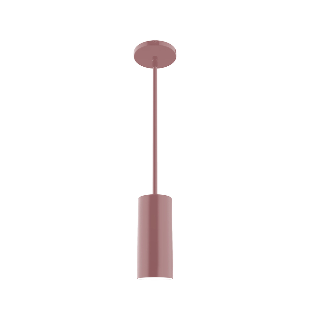 3.5" Jordan Stem Hung Pendant, Mauve