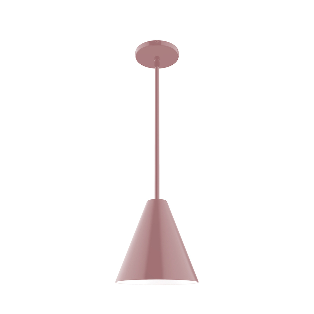 8" Jynx Stem Hung Pendant, Mauve
