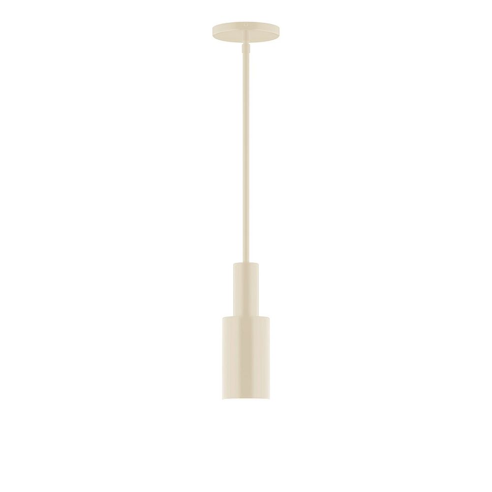 3.5" Spark Stem Hung Pendant, Silk Gray