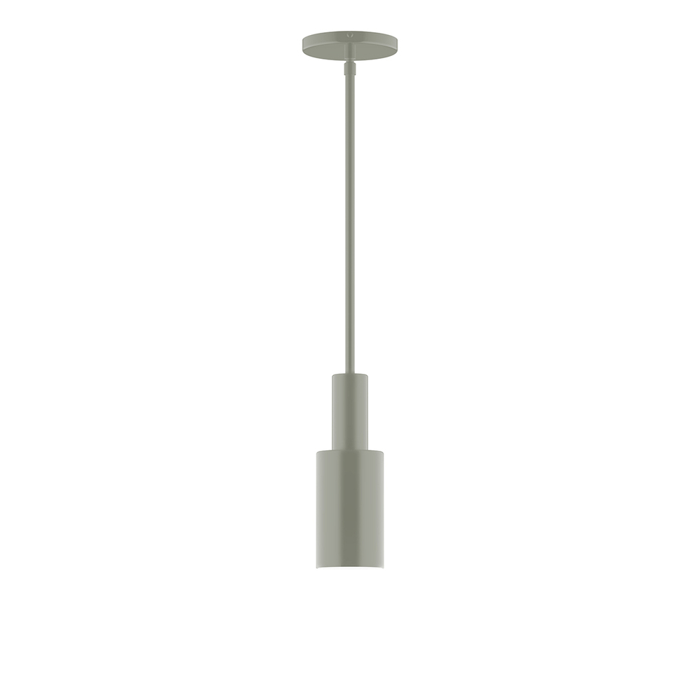 3.5" Spark Stem Hung Pendant, Moss Green