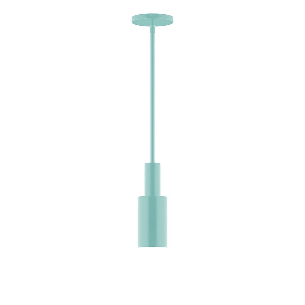 3.5" Spark Stem Hung Pendant, Sea Green