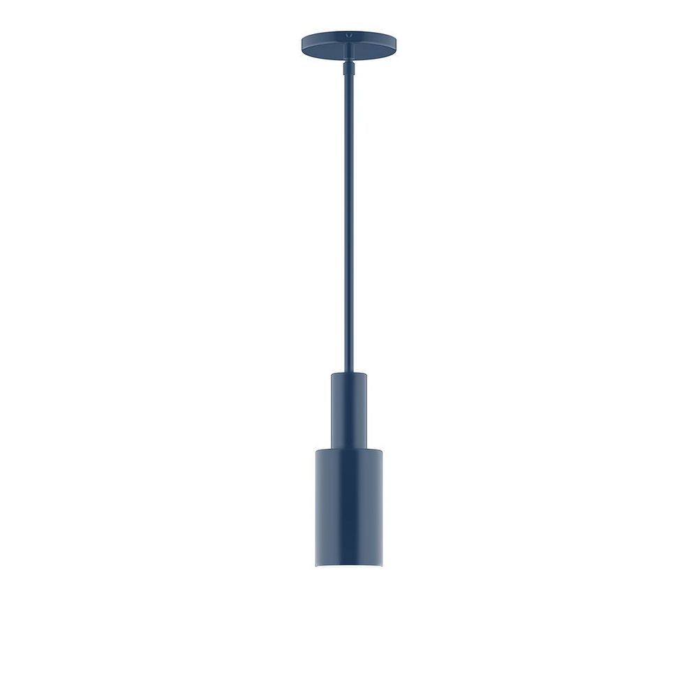 3.5" Spark Stem Hung Pendant, Navy