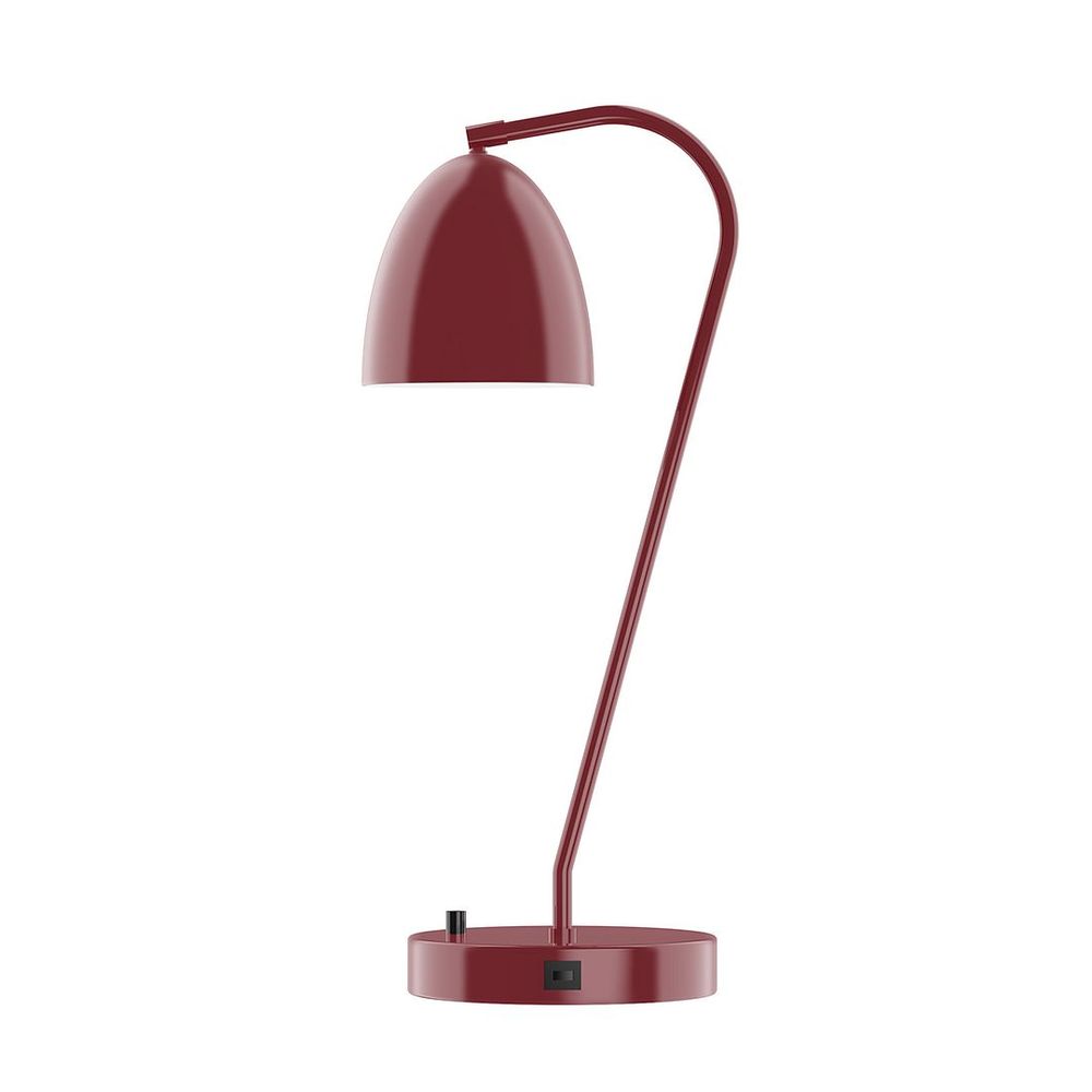 23" Jill Table Lamp, Barn Red