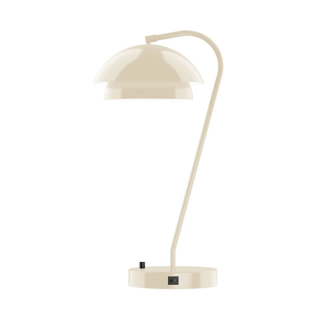 23" Nest Table Lamp, Cream