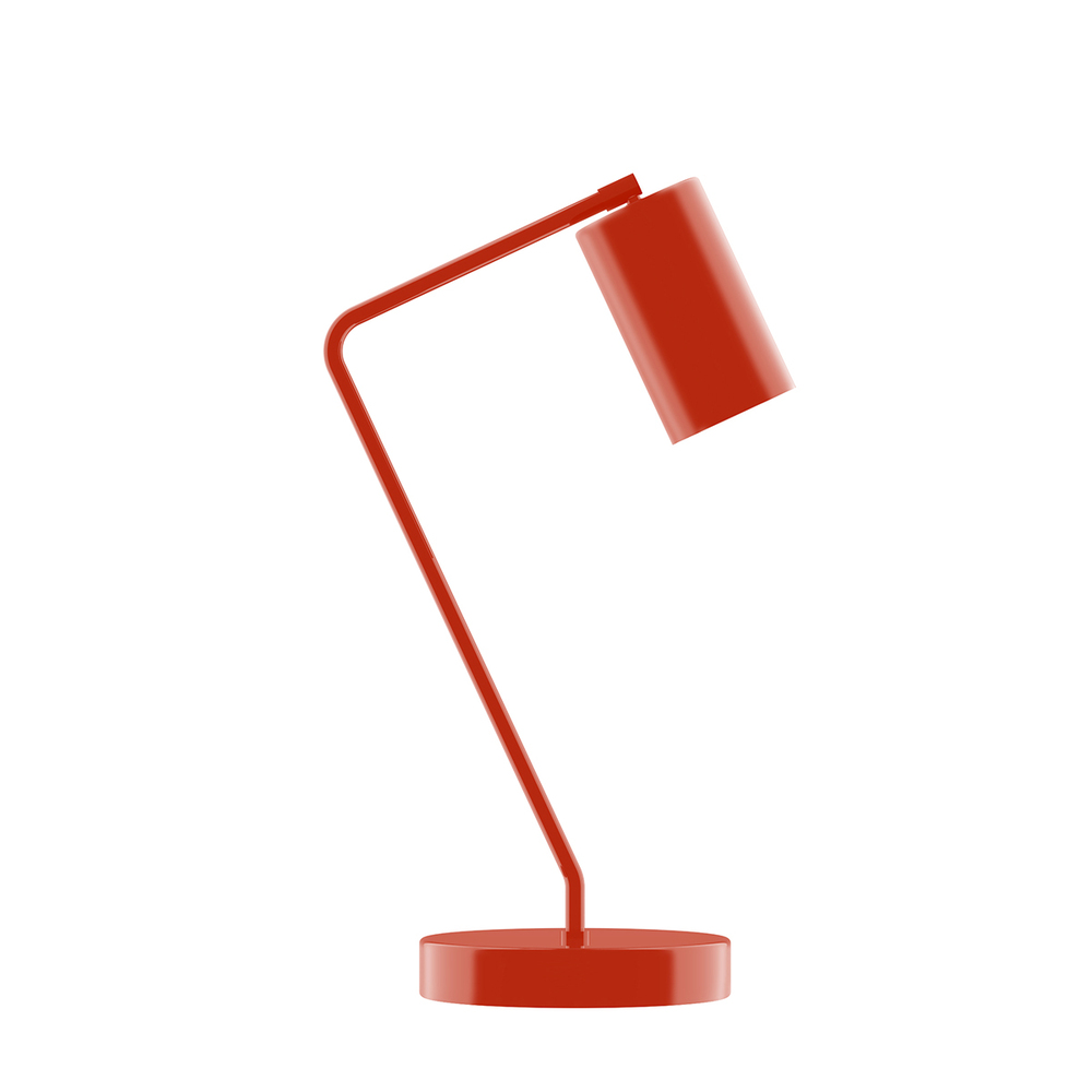 21.5" J-Series Table Lamp, Vermillion