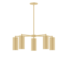 Montclair Light Works CHC418-17 - 5-Light Jordan Chandelier, Ivory