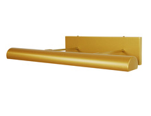 Montclair Light Works DPE322-75 - 24" Gallery Direct Wire LED picture light, Gold Matte