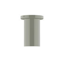 Montclair Light Works FMD425-24 - 3.5" x 6" Beam Flush Mount, Moss Green