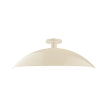 Montclair Light Works FMDX477-16 - 24" Glow Flush Mount, Cream