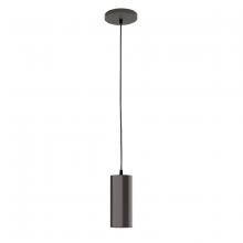 Montclair Light Works PEB418-51 - 3.5" Jordan shade, black cord with canopy, Architectural Bronze
