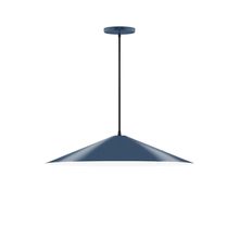 Montclair Light Works PEB429-50 - 24" Vessel Pendant, Navy