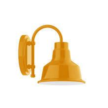 Montclair Light Works SCB180-21 - 8" Warehouse shade, wall mount sconce, Bright Yellow