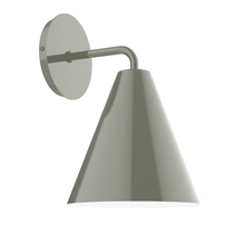 Montclair Light Works SCJ420-24 - Jynx wall sconce, Moss Green