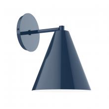 Montclair Light Works SCK420-50 - Jynx wall sconce, Navy