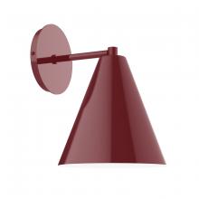 Montclair Light Works SCK420-55 - Jynx wall sconce, Barn Red