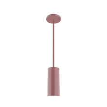 Montclair Light Works STG418-20 - 3.5" Jordan Stem Hung Pendant, Mauve