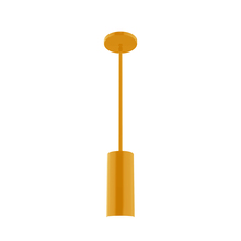 Montclair Light Works STG418-21 - 3.5" Jordan Stem Hung Pendant, Bright Yellow