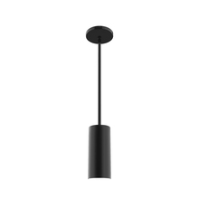 Montclair Light Works STG418-41 - 3.5" Jordan Stem Hung Pendant, Black