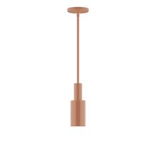 Montclair Light Works STGX450-19 - 3.5" Spark Stem Hung Pendant, Terracotta
