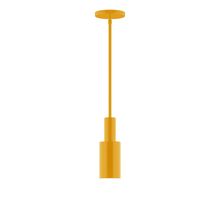Montclair Light Works STGX450-21 - 3.5" Spark Stem Hung Pendant, Bright Yellow