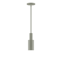 Montclair Light Works STGX450-24 - 3.5" Spark Stem Hung Pendant, Moss Green