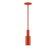 Montclair Light Works STGX450-26 - 3.5" Spark Stem Hung Pendant, Vermillion