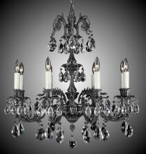 American Brass & Crystal CH2003-A-04G-PI - 8 Light Finisterra Chandelier