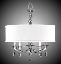 American Brass & Crystal CH5484-O-36G-ST-GL - 19 inch Kensington Empire Drum Shade Chandelier