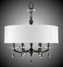 American Brass & Crystal CH5485-O-37G-ST-GL - 24 inch Kensington Empire Drum Shade Chandelier