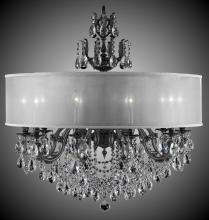 American Brass & Crystal CH6578-O-01G-PI-GL - 10 Light Llydia Chandelier