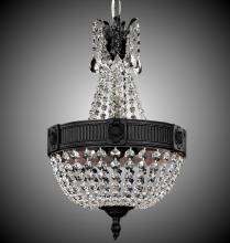 American Brass & Crystal CH8001-P-05S - 3 Light Valencia Chandelier